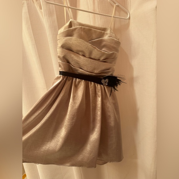 City Studios Champagne Cocktail Dress - (Lydia Martin Look-Alike from Teen Wolf) - Picture 1 of 7